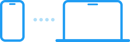 نقل المحتوى من أو إلى لابتوب Mac