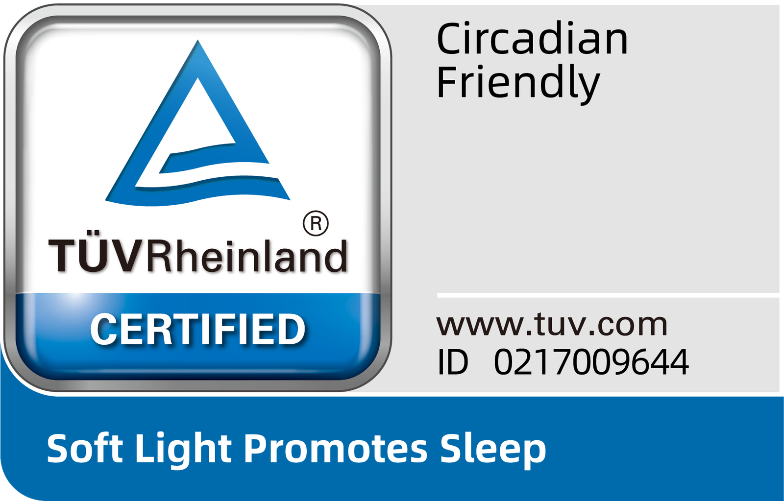 شهادة TÜV Rheinland Circadian Friendly