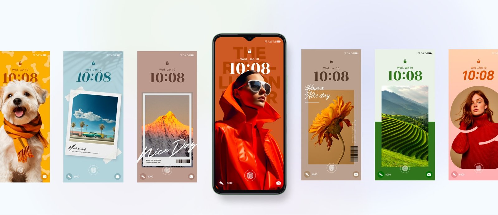 شاشة مع Magic Look 