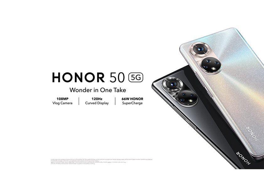 هاتف HONOR 50 يوفر أفضل مزايا تدوين الفيديو 
